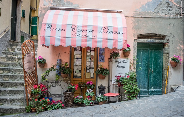 Italy Cinque Terre Scenic Street