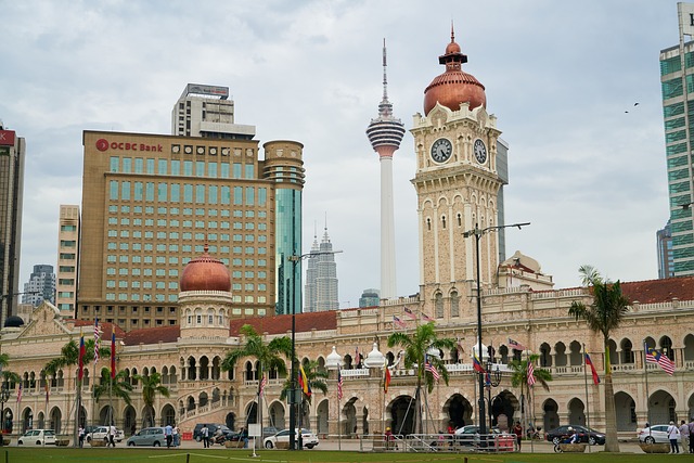 Kuala Lumpur and Malaysia mixture of Asian and European Architecture
