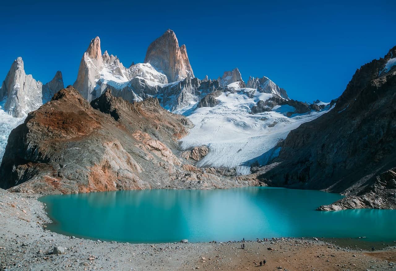 Monte fitzroy en patagonia, argentina