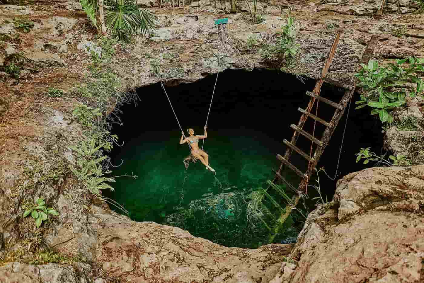 Beste Zeit für einen Besuch in Tulum: Cenote Calavera