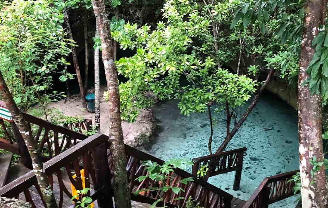 Der große Pool Gran Cenote