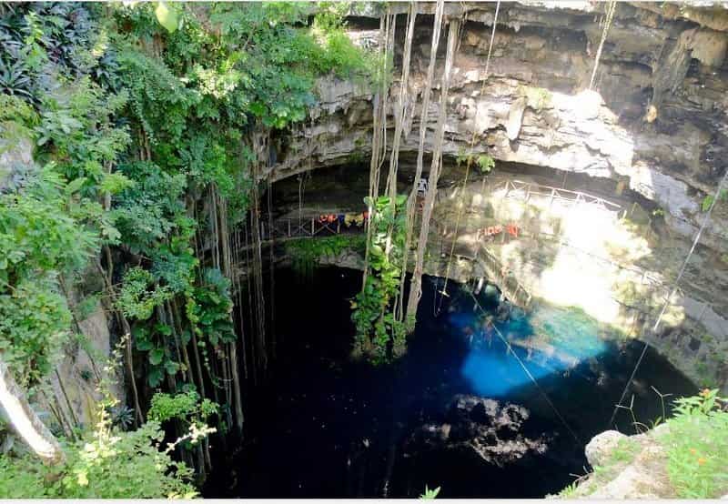 View from Top Cenote Oxman