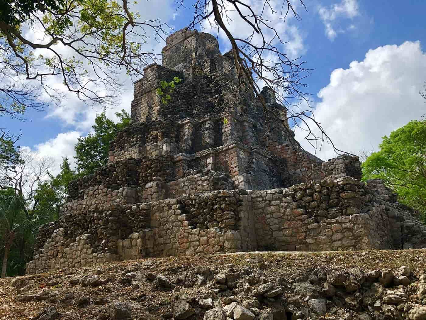 Ruines de Muyil Tulum Mexique