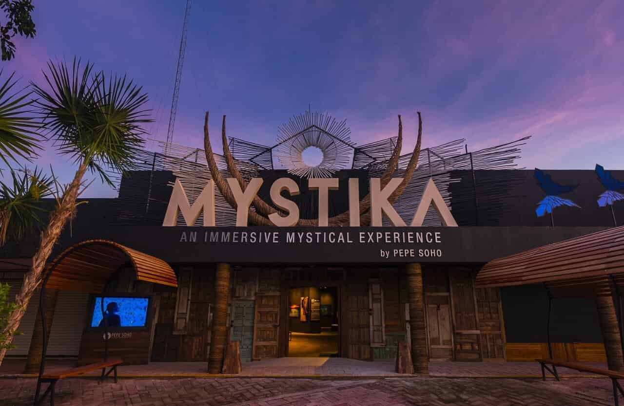 Entrée du musée Mystika de Tulum